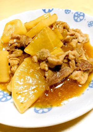 ごはんがすすむ！簡単おかず豚バラ大根！-レシピのメイン写真