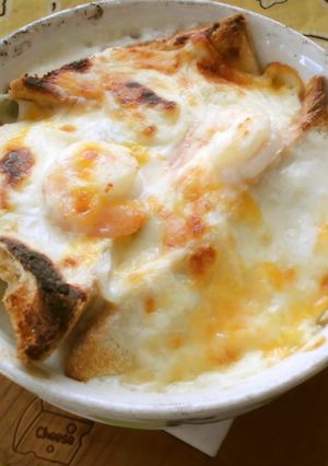 食パンのホワイトソース焼き！グラタン風♪-レシピのメイン写真
