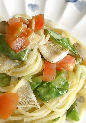 キューピーのバジルソースでパスタ-レシピのメイン写真