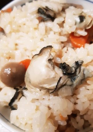 なんとお手軽な！！牡蠣めし-レシピのメイン写真