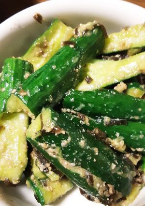 ビニール袋で！キュウリのおかず☆塩昆布味-レシピのメイン写真