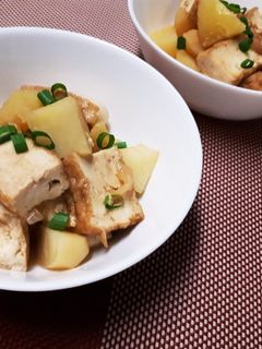 新じゃがと厚揚げのホクホク煮-レシピのメイン写真