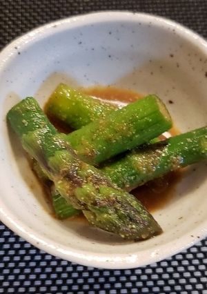 アスパラのごま和え-レシピのメイン写真