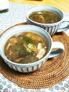 新玉ねぎと舞茸のしょう油麹スープ-レシピのメイン写真
