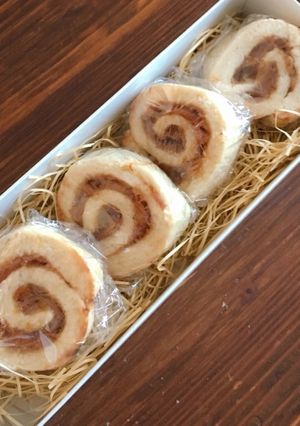 おせち余りの金柑煮で…くるくるスコーン！-レシピのメイン写真