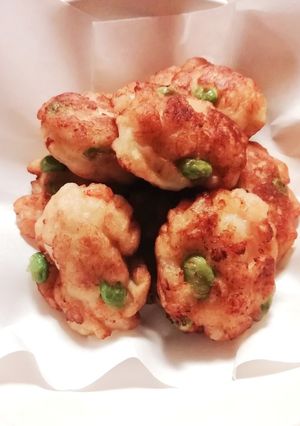 簡単！激ウマ！エビと枝豆のはんぺん揚げ-レシピのメイン写真