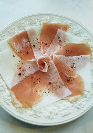生ハム 大根 オリーブ油-レシピのメイン写真