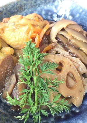 ふきと鶏の五目煮-レシピのメイン写真