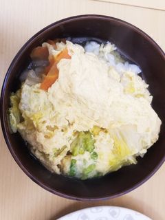 白菜と人参のたまごとじ-レシピのメイン写真