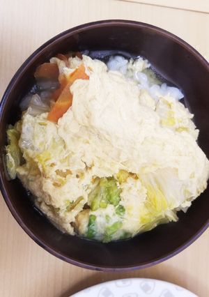 白菜と人参のたまごとじ-レシピのメイン写真