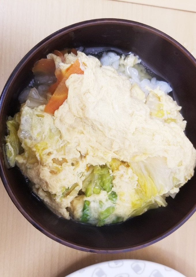 白菜と人参のたまごとじ-レシピのメイン写真