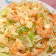 さっぱりリンゴ酢で*サラダチャーハン