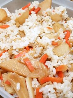 簡単!タケノコ混ぜご飯-レシピのメイン写真