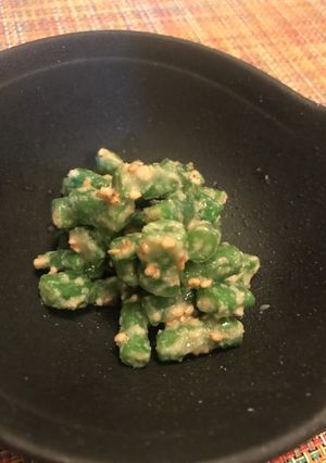 ゴマだれで簡単！インゲンの胡麻和え-レシピのメイン写真