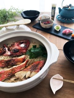 鯛めし/お茶漬けセット-レシピのメイン写真