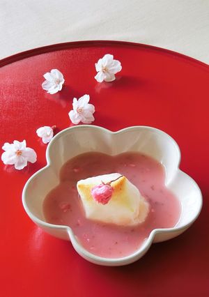 桜のお汁粉-レシピのメイン写真