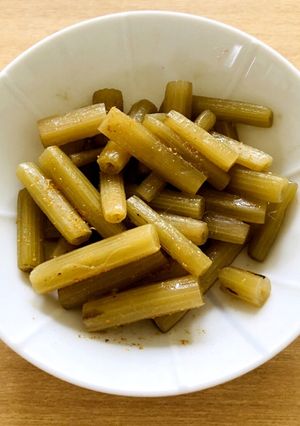 ふきの炒り煮-レシピのメイン写真