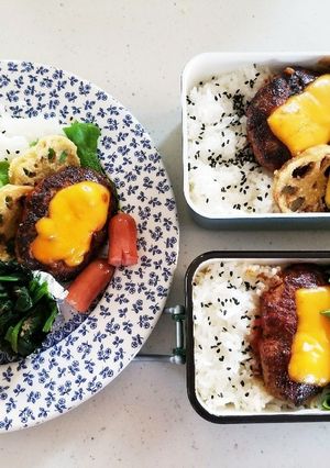 大学生、私のお弁当➕ランチプレート-レシピのメイン写真