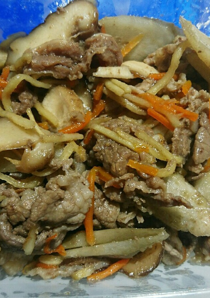 時短簡単♪お弁当作り置き牛肉しぐれ煮-レシピのメイン写真
