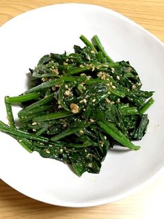 ほうれん草の胡麻和え-レシピのメイン写真