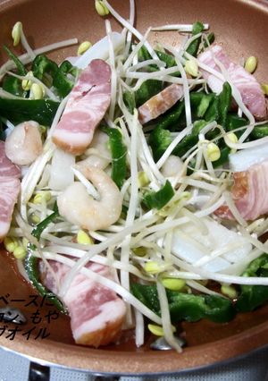 シーフード野菜炒め-レシピのメイン写真