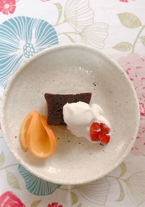 ホイップマリーム で ガトーショコラ-レシピのメイン写真