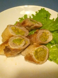 ふきのとうの肉巻き-レシピのメイン写真