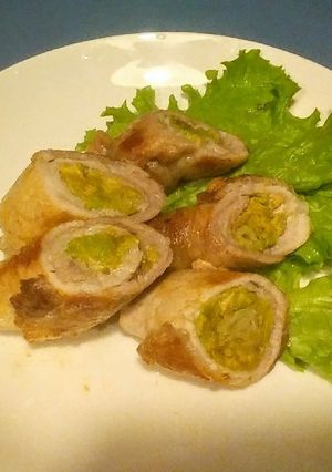 ふきのとうの肉巻き-レシピのメイン写真