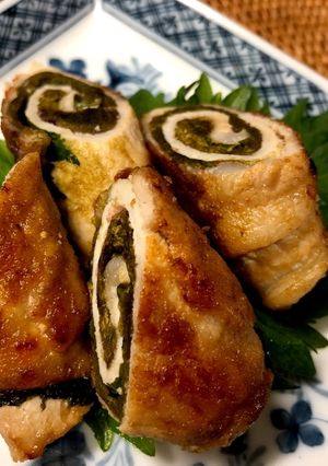 豚薄切り肉&とろろ昆布のクルクル焼き-レシピのメイン写真