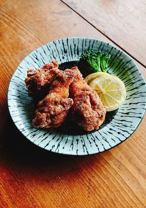 お酒がススム❤️手羽元の七味塩から揚げ♪-レシピのメイン写真