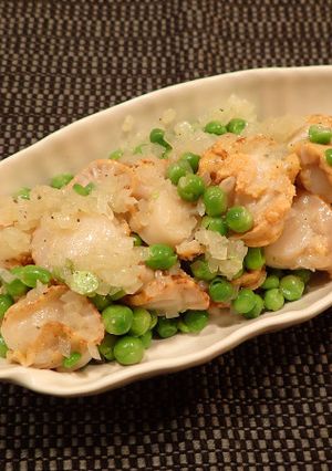 ホタテとグリーンピースのサラダ-レシピのメイン写真