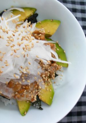 ●納豆＆アボカド丼●-レシピのメイン写真