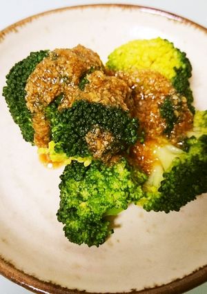 作り置き☆ブロッコリーのごま味噌がけ-レシピのメイン写真
