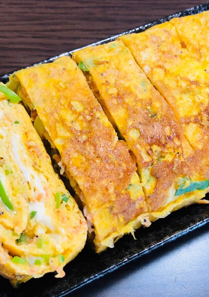 ＊桜エビとねぎの卵焼き＊-レシピのメイン写真