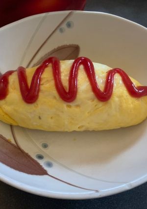 簡単!オムレツ!レンジでチンだけ-レシピのメイン写真