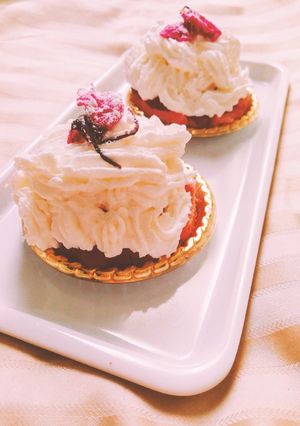 簡単☆桜のイチゴケーキ☆-レシピのメイン写真