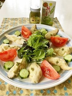 鶏ささみの柚子胡椒マヨ焼き-レシピのメイン写真
