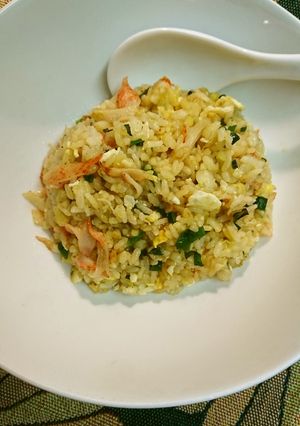 カニカマチャーハン-レシピのメイン写真