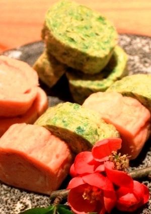 生海苔と桜でんぶの出し巻き-レシピのメイン写真