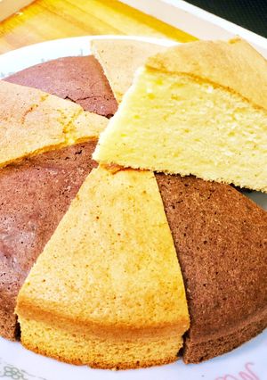キメの細かいスポンジケーキ☆乳製品不使用-レシピのメイン写真