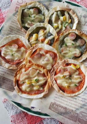 餃子の皮で！簡単ピザ＊-レシピのメイン写真