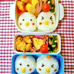 รูปของ 簡単キャラ弁☆にわとり