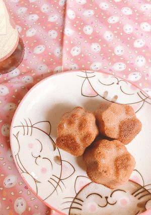 桜の肉球フィナンシェ-レシピのメイン写真