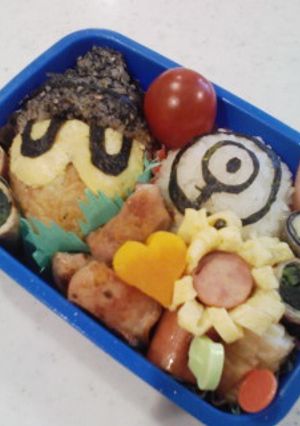 ポケモンキャラ弁当(兄バージョン)-レシピのメイン写真