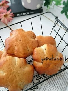 全粒粉入り☆ふんわり甘いくるみパン-レシピのメイン写真