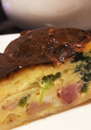 ベーコンとほうれん草のキッシュ-レシピのメイン写真