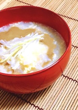 濃厚ごま中華粥-レシピのメイン写真