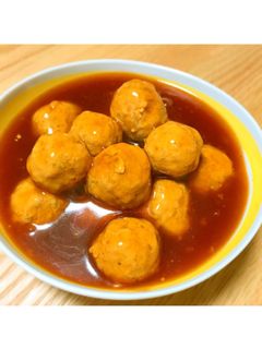 ♡ 甘酢ダレの肉団子 ♡-レシピのメイン写真