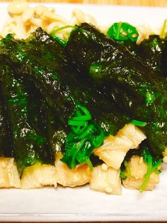 えのきと豆苗の韓国海苔巻き-レシピのメイン写真