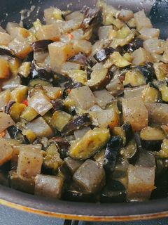 ご飯泥棒★とろ〜りナスと蒟蒻の味噌炒め-レシピのメイン写真